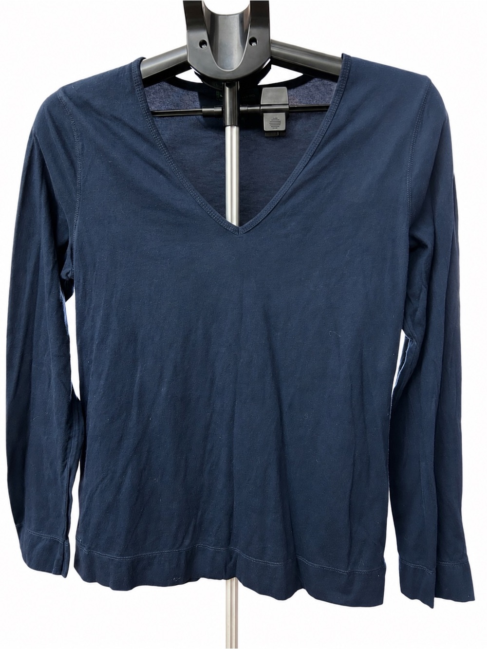 Ralph Lauren Navy Blue Lauren Jeans Co. V-Neck Top